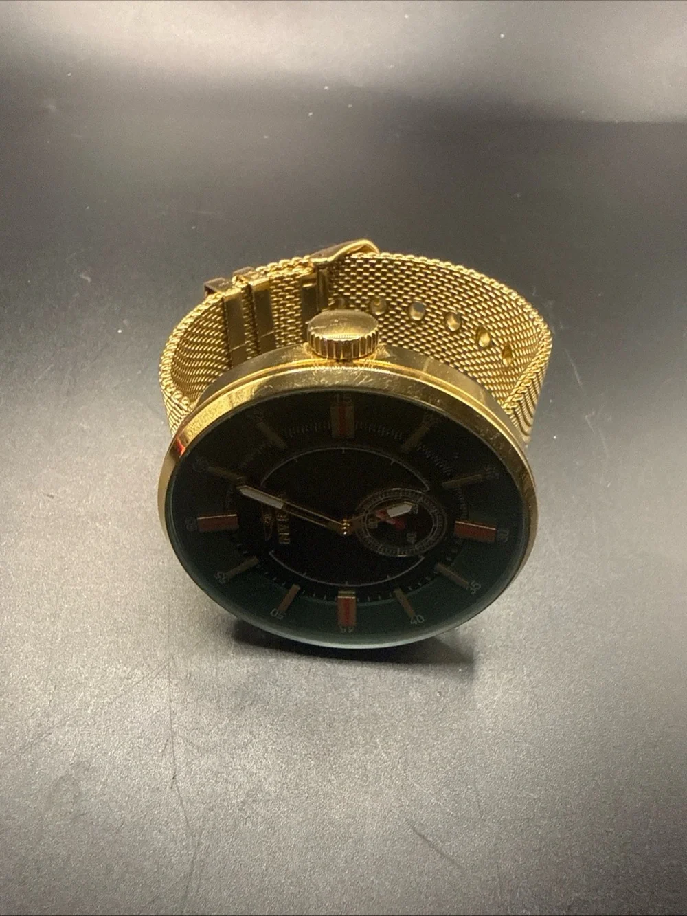Invicta Vintage Men's Watch - 52mm, Gold (29153) New Battery!